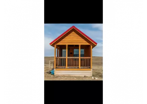 Cabin style tiny home